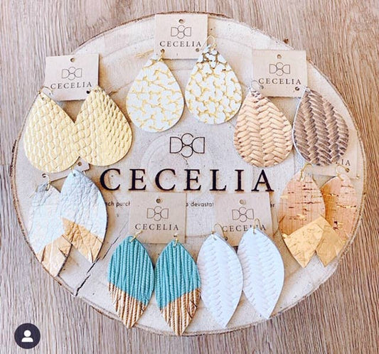 Cecelia Designs Jewelry - Wood Stump Bracelet Display