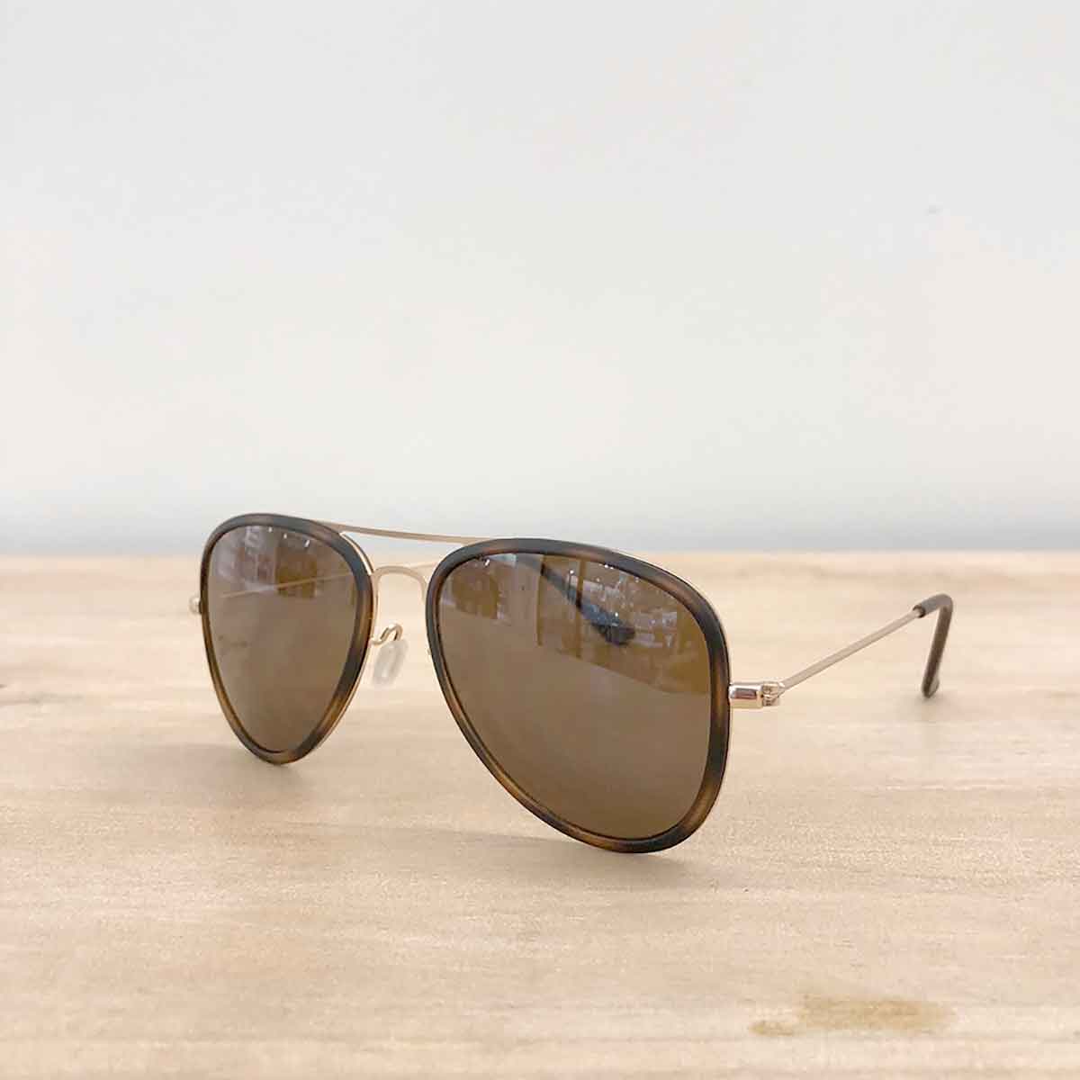 The Royal Standard - Langley Sunglasses   Tortoise/Brown   One Size