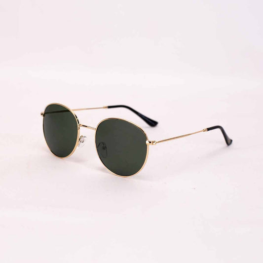 The Royal Standard - Malina Sunglasses   Gold/Green   One Size