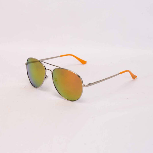 The Royal Standard - Tyndall Sunglasses   Silver/Orange   One Size