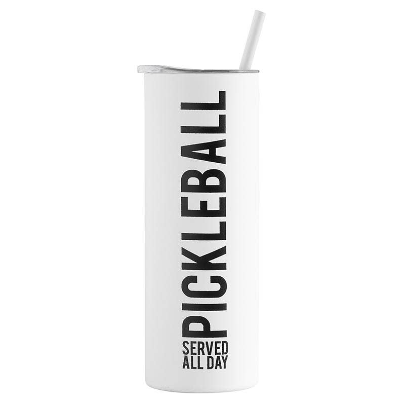 Santa Barbara Design Studio by Creative Brands - Skinny Tumbler - Pickleball Served All Day