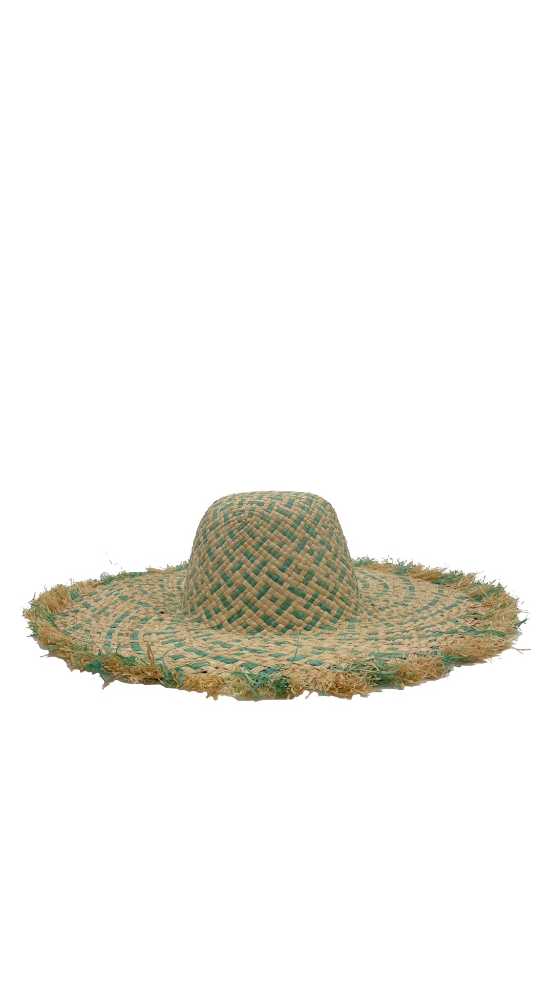 Shebobo - Kat Multicolor Straw Hats with Fringe Edge